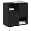 vidaXL Sideboard 2 pcs Sort eg 60 x 35 x 70 cm