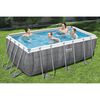 Bestway Power Steel swimmingpoolsæt 412x201x122 cm rektangulær
