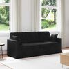 vidaXL Sofa Sort Samlede dimensioner: 198 x 78 x 80 cm (B x D x H)