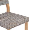 vidaXL 2 pcs Kubu Grå 45 x 55 x 84 cm Kubu rattan