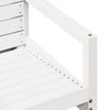 vidaXL havestol 57,5x63x76 cm massivt fyrretr&aelig; hvid