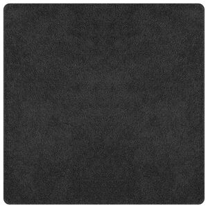 vidaXL Anti-slip Shaggy t&aelig;ppe M&oslash;rkegr&aring; 120 x 120 cm PP