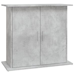 vidaXL akvariestativ betongr&aring; 81x36x73 cm konstrueret tr&aelig;