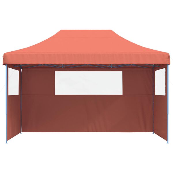 vidaXL Party Tent Terrakotta 292 x 440 x 315 cm Oxford stof