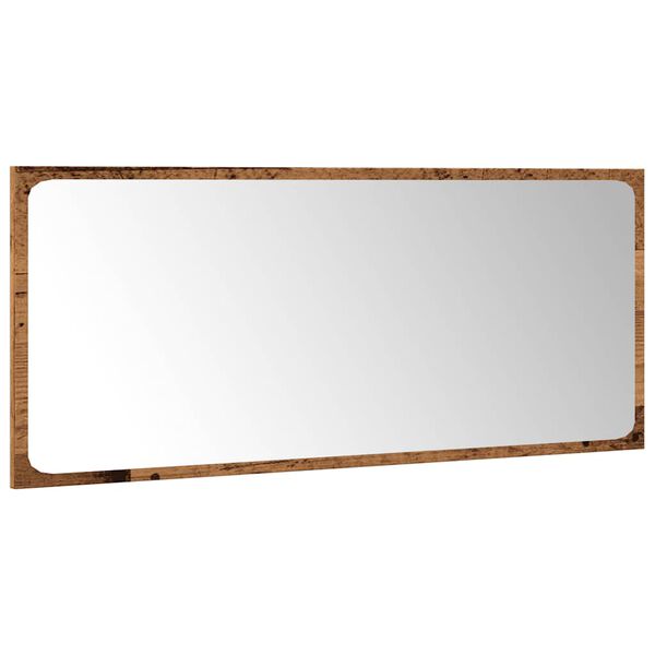 vidaXL m&oslash;bels&aelig;t til badev&aelig;relse 5 dele konstrueret tr&aelig; antikt tr&aelig;