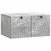 vidaXL V&aelig;gh&aelig;ngt TV-skab Betongr&aring; 59,5 x 41 x 30 cm Konstrueret tr&aelig;