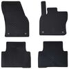 vidaXL Bilm&aring;tte 4 pcs Sort VW TIGUAN , til TOURAN TPE