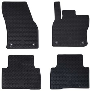 vidaXL Bilm&aring;tte 4 pcs Sort VW TIGUAN , til TOURAN TPE