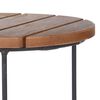 H&S Collection sideborde 2 stk. teak brun