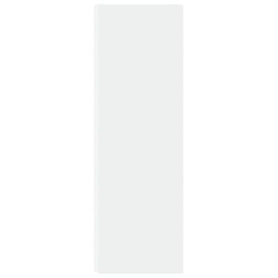 vidaXL hjørnereol 33x33x100 cm spånplade hvid