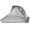 vidaXL strandtelt 268x223x125 cm 185T polyester gr&aring;