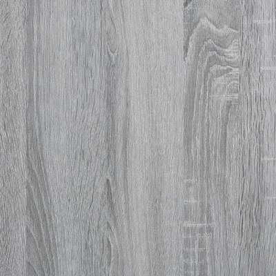 vidaXL bogreol 79x30x180 cm konstrueret træ grå sonoma-eg