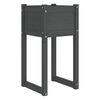 vidaXL plantekasse 40x40x81 cm massivt fyrretr&aelig; gr&aring;
