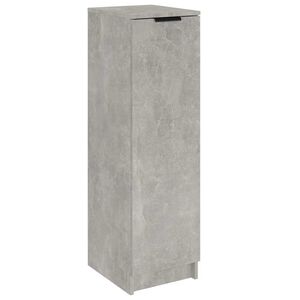 vidaXL skoskab 30x35x100 cm konstrueret tr&aelig; betongr&aring;