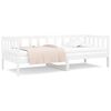 vidaXL daybed uden madras 90x190 cm massivt fyrretr&aelig; hvid