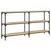 vidaXL konsolbord 150x29x75 cm konstrueret tr&aelig; sonoma-eg