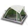 vidaXL 4-personers campingtelt vandt&aelig;t gr&oslash;n