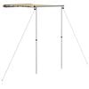 vidaXL solsejl til campingvogn 1,2x2x2,15 m beige