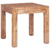 vidaXL sofabord 53x50x50 cm massivt mahognitr&aelig;