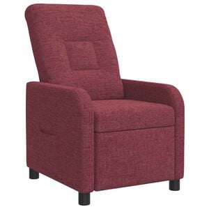 vidaXL Recliner Vinr&oslash;d Stof