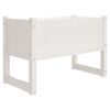 vidaXL plantekasse 78x40x52 cm massivt fyrretr&aelig; hvid