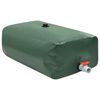vidaXL vandtank med hane sammenfoldelig 1000 l PVC