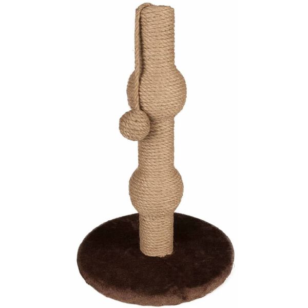 FLAMINGO kradsetr&aelig; til katte Curvy beige 48,5 cm 560315