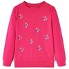 Sweatshirt til b&oslash;rn str. 116 pink