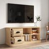 vidaXL tv-bord 102x35,5x47,5 cm konstrueret tr&aelig; sonoma-eg