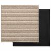 vidaXL T&aelig;ppe 20 pcs Stribet beige 50 x 50 cm 100% Polypropylen