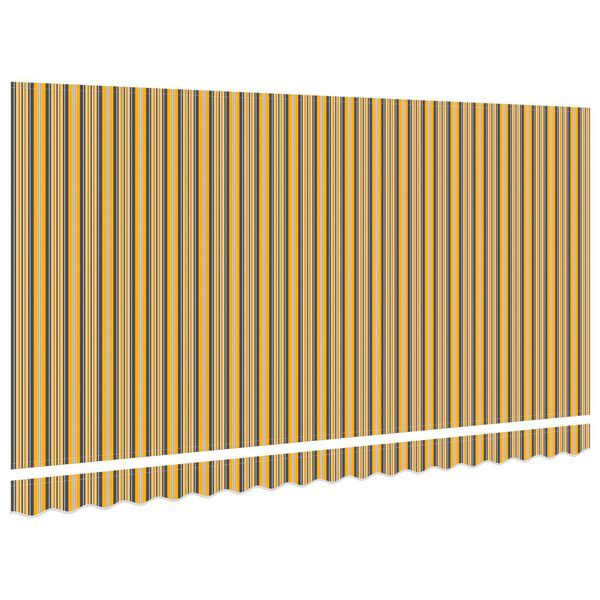 vidaXL Reservedug til markise Flerfarvet 400 x 200 cm Kanvas