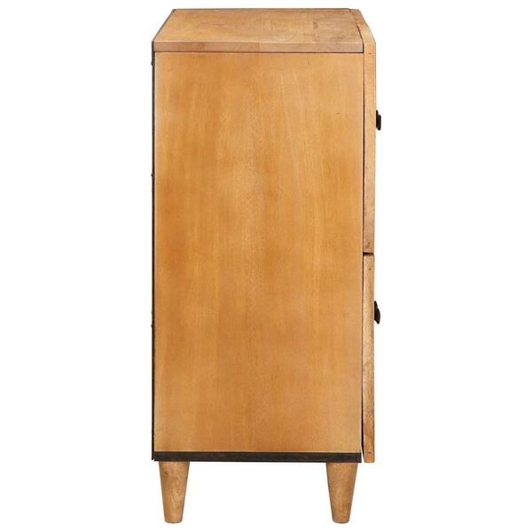 vidaXL Sideboard Lysebrun 33,5 x 60 x 75 cm