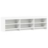 vidaXL TV-skab 168 x 33 x 47 cm Hvid Konstrueret tr&aelig;