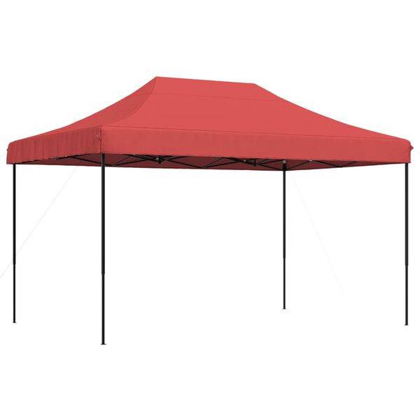 vidaXL foldbart pop up-festtelt 440x292x315 cm bordeaux