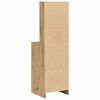 vidaXL Highboard Artisan Egetr&aelig; 41 x 40 x 135 cm Konstrueret tr&aelig;