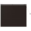 vidaXL Persienner M&oslash;rk Brun 155 x 130 cm 35 mm Massivt Paulownia Tr&aelig;