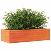 vidaXL plantekasse 90x40x23 cm massivt fyrretr&aelig; gyldenbrun