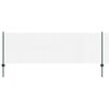vidaXL Svejsede tr&aring;dhegn med stolper 50 x 0,8 m PVC-belagt st&aring;l Gr&oslash;n