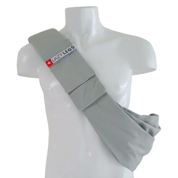 4Lazylegs k&aelig;ledyrsb&aelig;rer Pocket Canvas l&aelig;rred 7 kg gr&aring; 3027