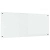 vidaXL K&oslash;kkenbacksplash Transparent 120 x 50 cm h&aelig;rdet glas