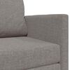 vidaXL Sovesofa 110cm Gr&aring;brun Stof