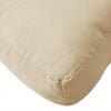 vidaXL pallehynder 2 stk. stof beige