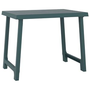 vidaXL campingbord 79x56x64 cm PP tr&aelig;look gr&oslash;n