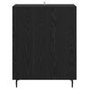 vidaXL Sideboard Sort eg 69,5 x 34 x 90 cm Konstrueret tr&aelig;
