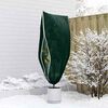 vidaXL Frostbeskyttelses Plantefleece Dække 5 pcs Grøn 1,55 x 1 m