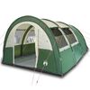 vidaXL 4-personers campingtelt vandt&aelig;t gr&oslash;n