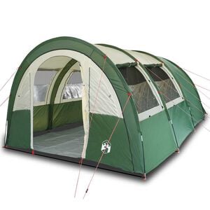 vidaXL 4-personers campingtelt vandt&aelig;t gr&oslash;n