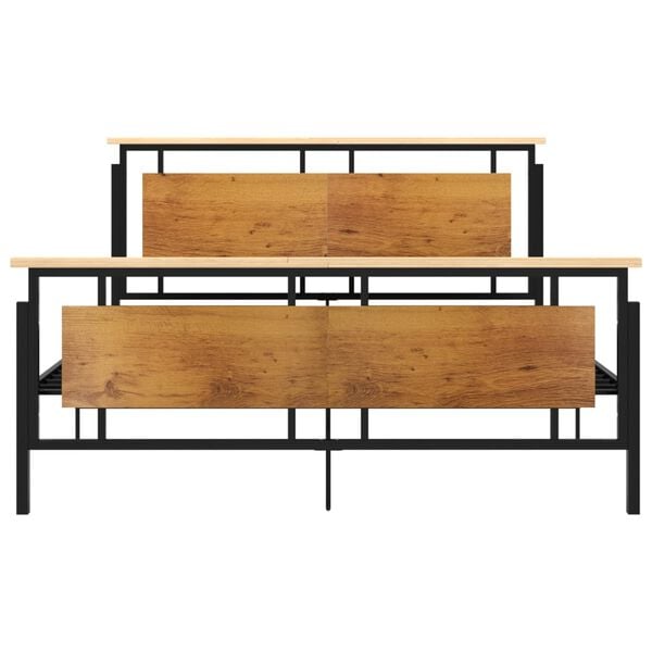vidaXL sengestel 160x200 cm metal