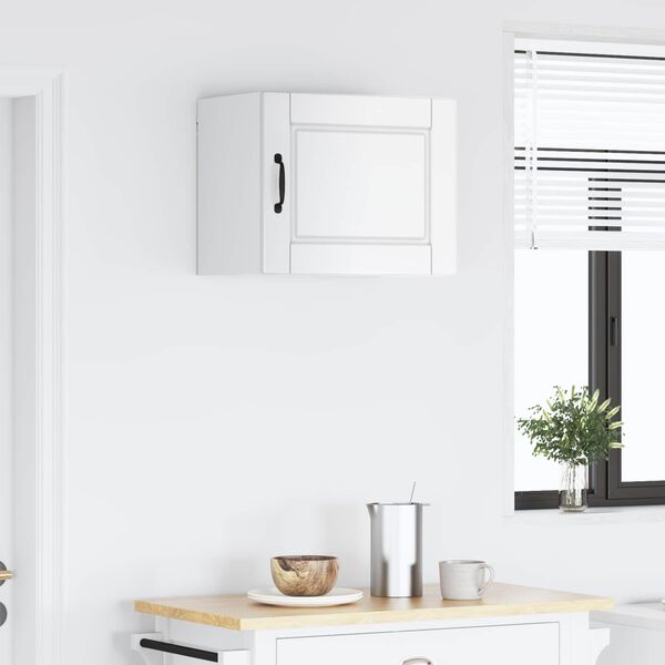 vidaXL K&oslash;kkenskab H&oslash;j gloss hvid 50 x 31 x 40 cm Konstrueret tr&aelig;
