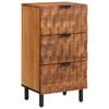 vidaXL Sideboard Acacia Brun Finish 40 x 33 x 75 cm Massivt mangotr&aelig;